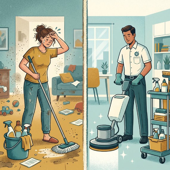 DIY Cleaning vs Professional Cleaning