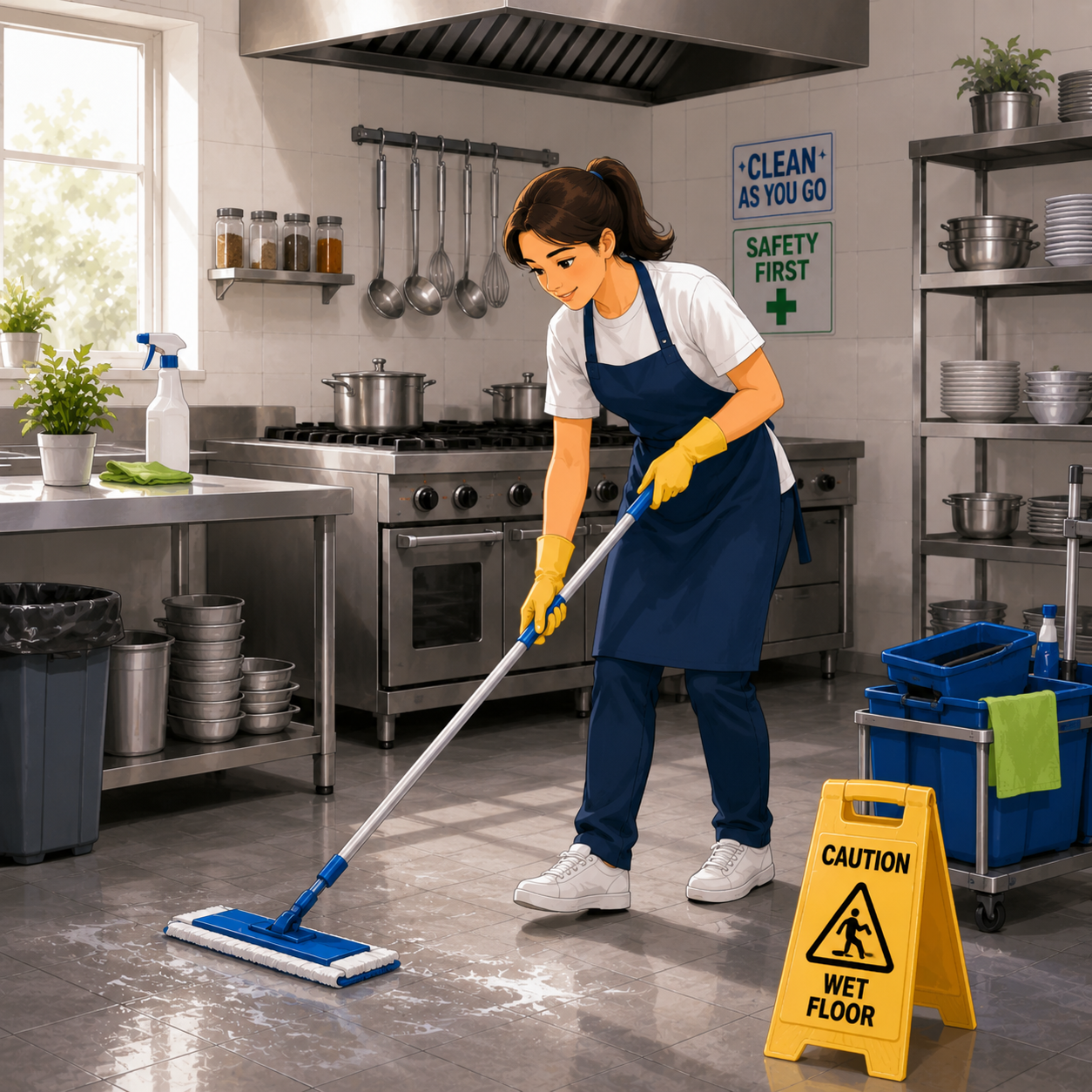 Restaurant Cleaning Checklist in London